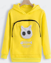 Load image into Gallery viewer, Cat print hoodie