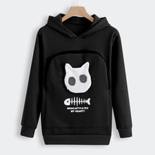 Load image into Gallery viewer, Cat print hoodie